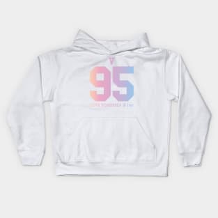 BTS (Bangtan Boys) LOVE YOURSELF 轉 'Her' V 95 Jersey Kids Hoodie